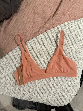 SKIMS Lightweight Triangle Bralette in Desert Clay
